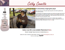 Tablet Screenshot of cathycowette.com